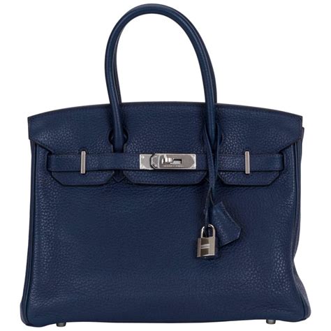 hermes birkin blue abyss.